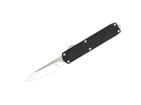 Nóż sprężynowy CobraTec Large Warrior Black Drop M390