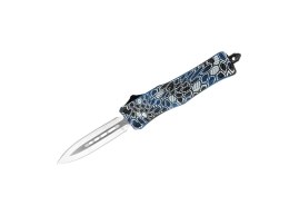 Nóż sprężynowy CobraTec Small CTK-1 Cerakote Blue CS Dagger