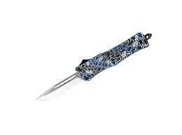 Nóż sprężynowy CobraTec Small CTK-1 Cerakote Blue CS Tanto