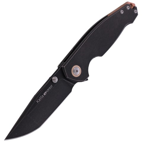 Nóż składany Viper Katla DSW Titanium, Dark Stonewashed M390 by Jasper Voxnæs (V5984TI)