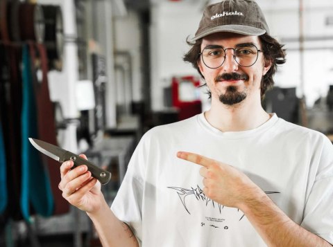 Nóż Böker Vigtig vs. Wild Fixed Blade Magnacut Micarta Zielony