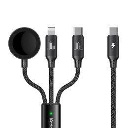 Kabel USB-C 3w1 Mcdodo CA-4940 USB-C, Lightning, Apple Watch