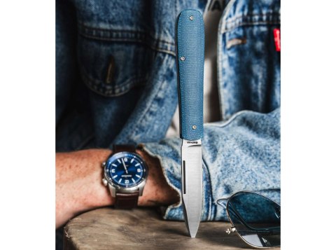 Boker Coffin Denim Micarta 18,7 cm Nóż Składany MagnaCut EDC