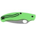 Nóż składany Spyderco UK Penknife Salt FRN Green, LC200N Satin (C94PGR)