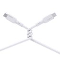 Kabel Aukey CB-NCL2 USB-C do Lightning 1.8m (biały)