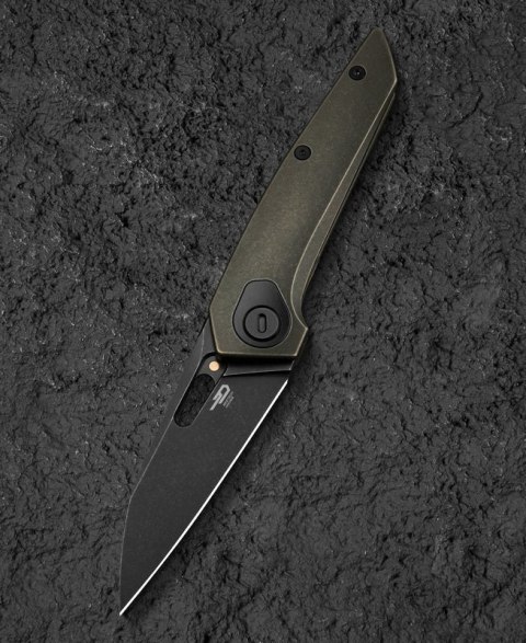 Nóż składany Bestech VK-Void Black Bronze Stonewashed Titanium, Black Stonewashed Elmax by Vulpex Knives (BT2305D)