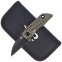 Nóż składany Bestech 2500 Delta Bronze Titanium, Black Stonewashed CPM S35VN by Poltergeist Works (BT2006D)