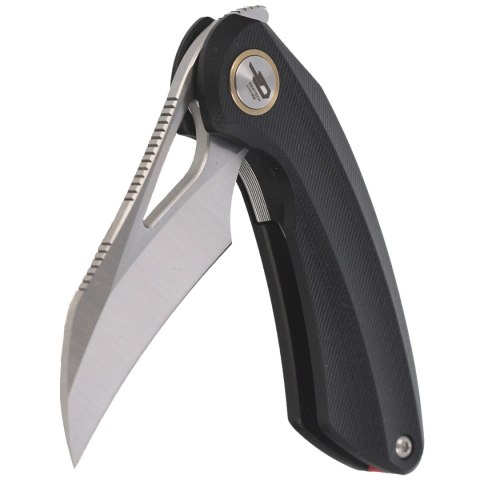 Nóż składany Bestech Bihai Black G10, Stonewash/Satin