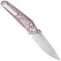 Nóż składany Bestech Mothus Purple Titanium, Satin M390 by Kombou (BT2206D)