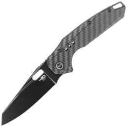 Nóż składany Bestech Nyxie Black Titanium/Carbon Fiber, Black Stonewashed CPM S35VN by Todd Knife and Tool (BT2209D)