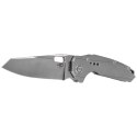 Nóż składany Bestech Nyxie Grey Titanium, Stonewashed/Satin CPM S35VN by Todd Knife and Tool (BT2209A)