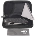 Nóż składany Bestech Shodan Grey Titanium / Carbon Fiber, Stonewash / Satin CPM S35VN by Todd Knife and Tool (BT1910C)