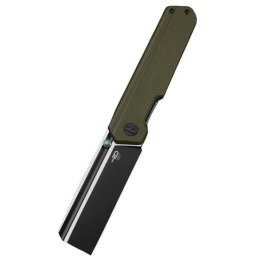 Nóż składany Bestech Tardis OD Green G10, Black DLC/Satin D2 by Ostap Hel (BG54C)