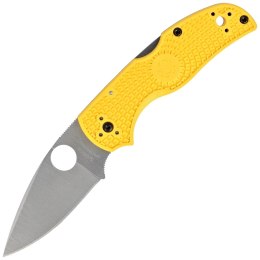 Nóż składany Spyderco Native 5 Salt Yellow FRN, Satin Plain MagnaCut (C41PYL5)