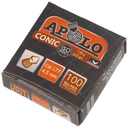 Śrut Apolo Conic 4.5 mm, 100 szt. 0.46g/7.1gr (10001)