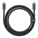 Kabel szybkiego ładowania USB-C do USB-C Baseus Flash 2 240W 1m (czarny)