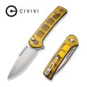 Nóż CIVIVI Conspirator C21006-5, 8,8 cm Nitro-V, Polerowany Ultem, Button Lock