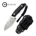 Nóż CIVIVI Propugnator C23002-1, 10,5 cm D2, Czarny G10, Etui Kydex