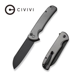 Nóż składany Civivi Chevalier II Gray Aluminium, Black Stonewashed 14C28N (C20022B-3)