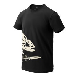T-shirt Helikon Full Body Skeleton Black
