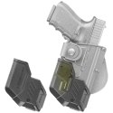 Kabura Fobus Glock 17, 22, 31 + Latarki i jednostki ochrony laserowej (RBT17G2 Bundle)