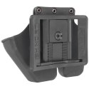 Ładownica Fobus Combo Pouch dla Glock 9mm Double-Stack, S&W Model 100, Kajdanki, Obrotowy uchwyt na pas (CU9G BH ND RT)