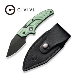Nóż Civivi Typhoeus Green Aluminium, Black Stonewashed 14C28N (C21036-4)