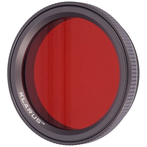 Filtr do latarek Klarus XT30 czerwony (FT30 RD)