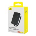 Powerbank magnetyczny Baseus Magnetic Mini 10000mAh, USB-C 20W MagSafe (czarny)