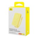 Powerbank magnetyczny Baseus Magnetic Mini 10000mAh, USB-C 20W MagSafe (żółty)