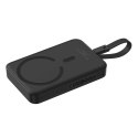 Powerbank magnetyczny Baseus Magnetic Mini 10000mAh, USB-C 30W MagSafe (czarny)