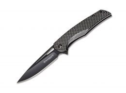 Nóż składany Magnum Black Carbon 01RY703