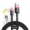 Kabel USB do Micro USB Baseus Cafule 1.5A 2m (czerwono-czarny)