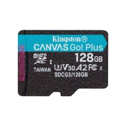 Karta pamięci microSD 128GB Kingston Canvas Go Plus