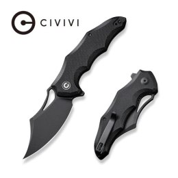 Nóż składany CIVIVI Chiro Black G10, Black Stonewashed 14C28N (C23046-1)