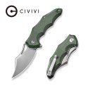 CIVIVI Chiro, 3.1" 14C28N, Zielony Micarta, Składany Nóż Opis