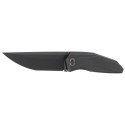 Nóż składany WE Knife Cybernetic LE No 117/205 Black Titanium, Black Stonewashed CPM 20CV (WE22033-1)