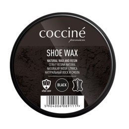 Pasta do butów Coccine Premium Shoe Wax, Black 40g