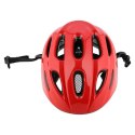 MTW01 LED KASK CZERWONY ROZM. XS (43-49 cm) NILS EXTREME