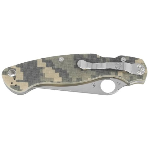 Nóż składany Spyderco Military 2 Digital Camo G10, Satin CPM S30V by Sal, Eric Glesser (C36GPCMO2)