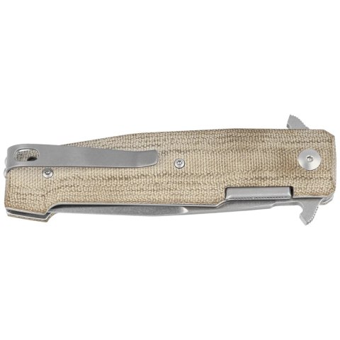 Nóż składany Viper Keeper 2 Green Canvas Micarta, Stonewashed Elmax by Fabrizio Silvestrelli (V6000CG)