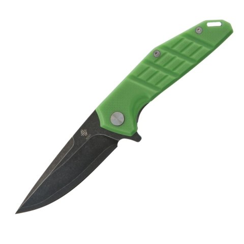 Nóż Womsi Falke Green G10, Stal Laminowana S90V, Długość Klingi 90 mm