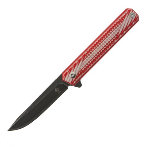 Nóż Womsi Wolf Red-White G10 S90V