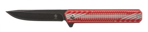Nóż Womsi Wolf Red-White G10 S90V