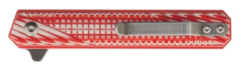 Nóż Womsi Wolf Red-White G10 S90V