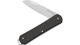 Scyzoryk Fox Vulpis Black Aluminium, Polished N690Co (FX-VP130 BK)