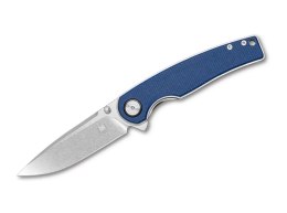 CobraTec Samson Blue Nóż składany D2 Micarta 19,1 cm