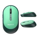 Bezprzewodowa mysz Havit MS78GT -G (zielona)
