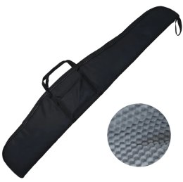 POKROWIEC NA WIATRÓWKĘ KARABINEK CZARNY ETUI KIESZEŃ PIANKA PREMIUM 125CM