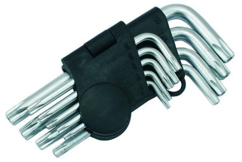 KLUCZE TYPU TORX T10-50 CV Z OTWOREM 9 SZTUK